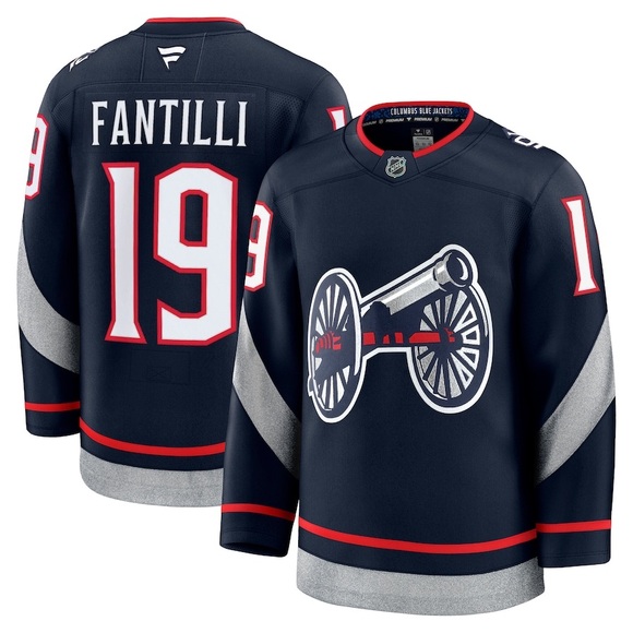 Adam Fantilli Columbus Blue Jackets Fanatics 2025 NHL Stadium